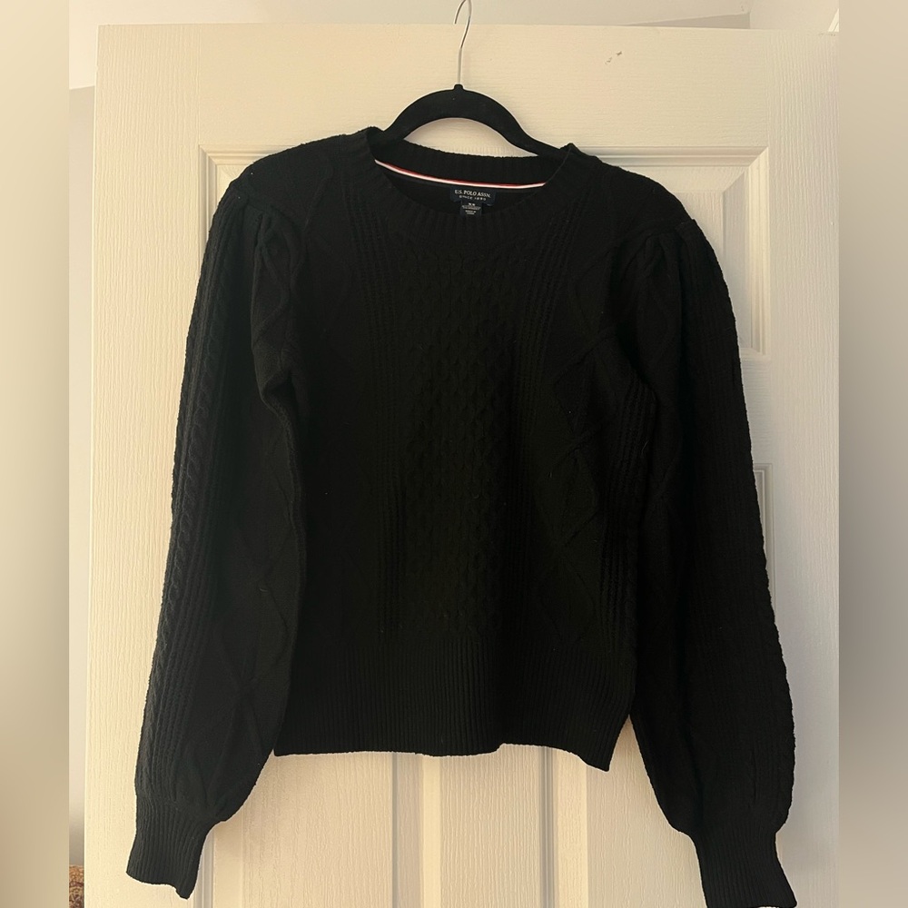 U.S. Polo Assn. Black Knit Sweater